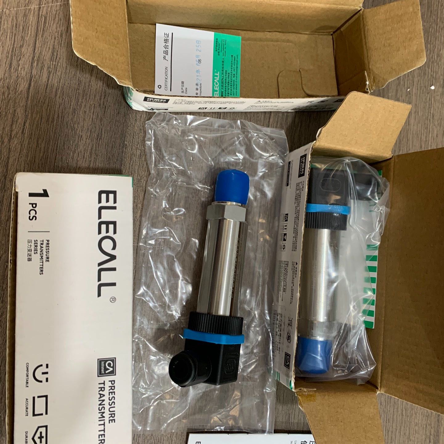询价未使用过伊莱科恩ELE-801，压力传感器 压力变送器选