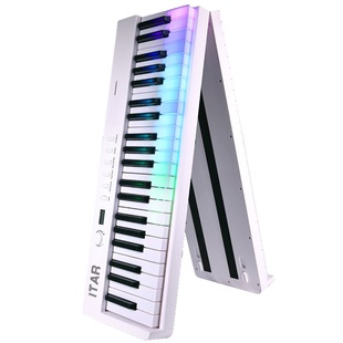 卡罗德彩虹钢琴ITARC2自动挡儿童初学者电子琴88键成人智能折叠琴
