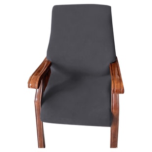 单人办公椅套子加大电脑扶手椅套罩通用老板椅座套旧椅子座垫布套