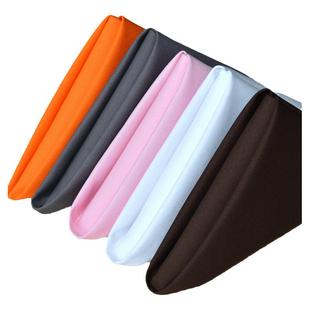 纯棉口布酒店饭店餐巾布餐厅口布白色全棉折花餐巾擦杯布口杯布