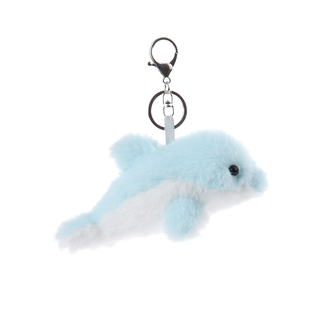 Apricot Lamb海豚书包挂件公仔女生钥匙扣可爱玩偶毛绒包包车挂饰