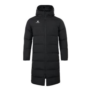 卡尔美长款棉服男冬季过膝加厚保暖体育生田径训练服儿童棉袄外套