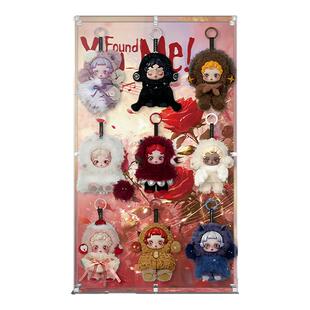 KGBOX适用于泡泡玛特SP不眠剧场系列毛绒公仔桌摆挂墙展示盒