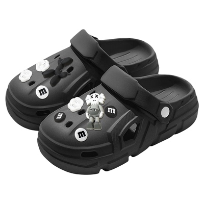 踩屎感洞洞鞋男夏季外穿2025新款