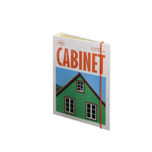 韩国paperian时尚复古A5活页6孔绑带封皮外壳ins手账卡册硬面封套