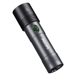 飞利浦铝合金强光手电筒超久续航高流明可充电远射户外专用手电