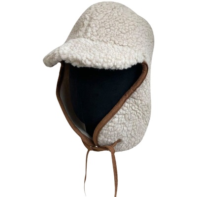 减龄版！羔毛休闲保暖雷锋帽