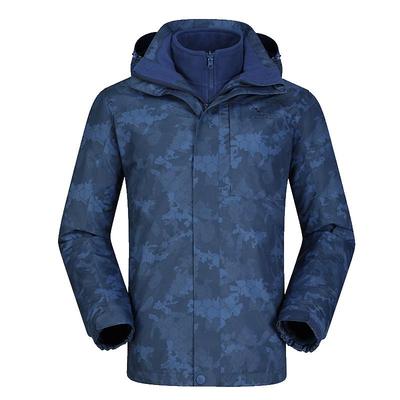 骆驼加绒加厚可拆卸冲锋衣