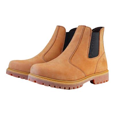 SHIMA2024头层牛巴皮防滑绝缘靴