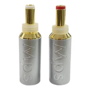 Mps发烧级HIFI纯铜镀金DC-2.12.5交流直流电源插头diy焊接头