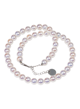 akoya天女珍珠项链叠戴颈链小灯泡锁骨链2026新款爆款配饰女气质