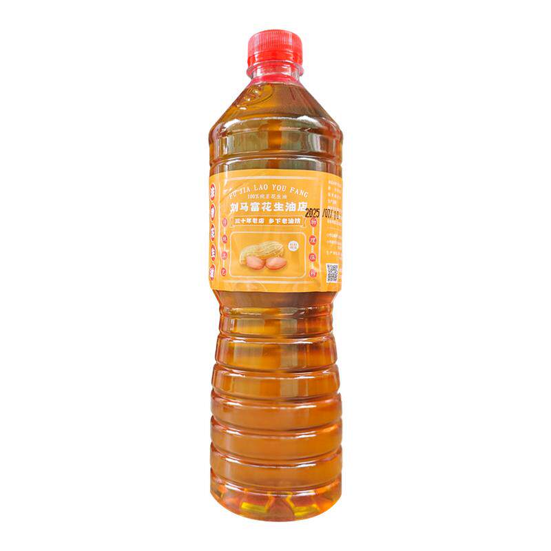 广东30年老油坊纯正花生油直销