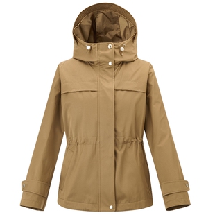 【两件套】Hazzys哈吉斯时尚户外羽绒服女士秋冬季鸭绒休闲外套