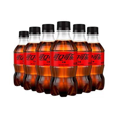 可口可乐含糖/无糖300ml*24瓶