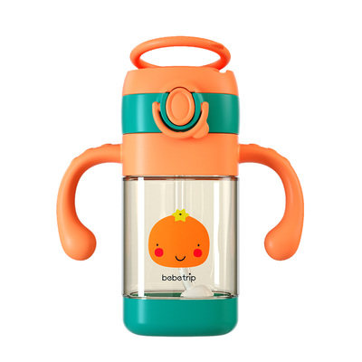 喝奶水壶婴儿两用吸管杯