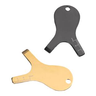 黑之羽金属角蛋白翘睫术工具梳烫睫毛梳理配件