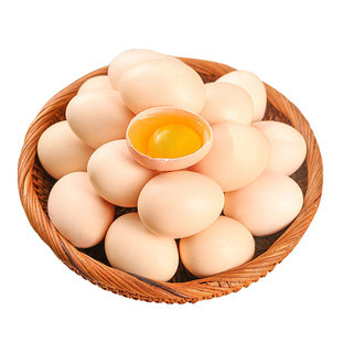 正宗农家散养土鸡蛋10/20/30/40枚新鲜虫草鸡蛋现捡现发生鲜鸡蛋