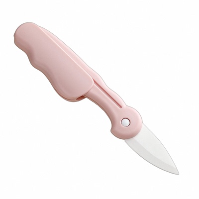 旅行小刀水果刀削皮刀二合一陶瓷水果刀折叠便携水果刀宿舍用学生