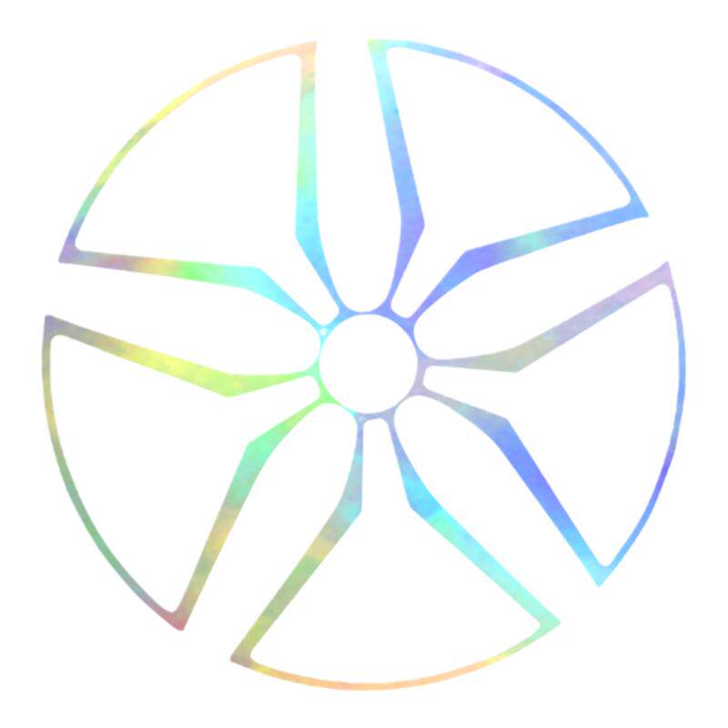 比亚迪秦PLUS碳纤维装饰轮毂贴纸