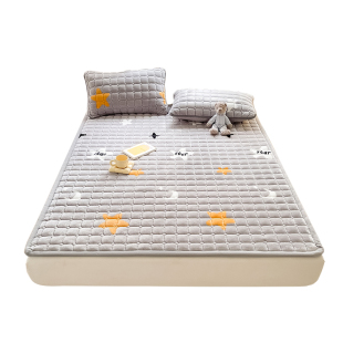 牛奶法兰绒床垫褥子毛毯铺床宿舍单人床垫子软垫家用冬天加厚保暖