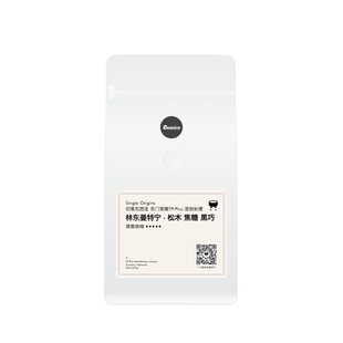 Beanice林东曼特宁·焦糖松木手冲意式深烘咖啡豆可代磨粉125g