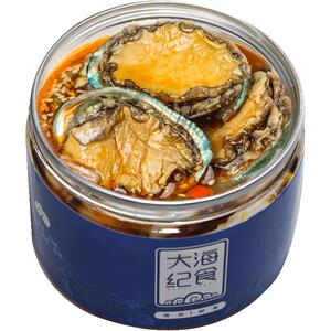 海鲜熟食罐装蒜蓉麻辣鲍鱼皮皮虾