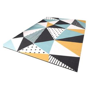 原创北欧地毯几何图形设计师时尚简约进门床边毯地垫样板房