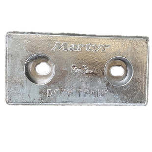 船用牺牲阳极定制 游艇船底防锈 双孔船用防腐锌块 CCS船检证书