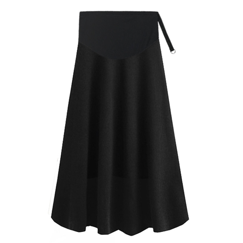 孕妇半身裙秋装大码托腹裙子秋季a字裙早秋款孕期穿搭半裙孕妇裙