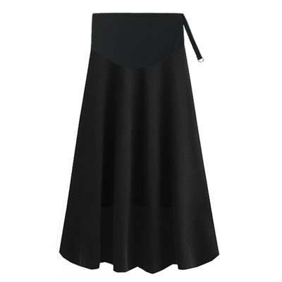 孕妇半身裙秋季孕期穿搭a字半裙