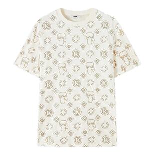 KARL LAGERFELD【纯棉】亲肤设计感短袖T恤夏季新款老佛爷男装