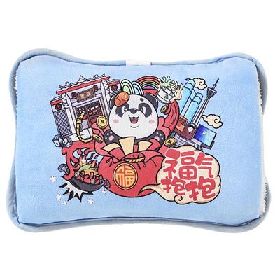 彩虹防爆水电隔离热水袋暖手宝