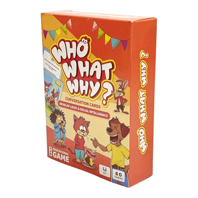 WhoWhatWhy儿童亲子对话卡