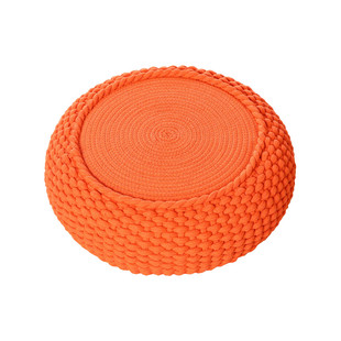 蒲团圆形日式榻榻米坐垫加厚茶室懒人坐墩阳台打坐禅修垫家用矮凳