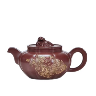 范家壶庄宜兴紫砂壶名家纯手工原矿龙血砂家用茶具狮球壶