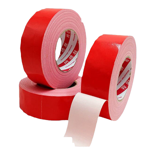 200红色布基胶带 绿色地膜胶带 地面装修贴地膜专用布基胶带装修装饰地板瓷砖保护膜胶带 高粘强力无痕不残胶