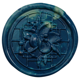 【羽墨文原创】火漆印章头浮雕四季轮转系列鸟花章密封蜡火蜡封印