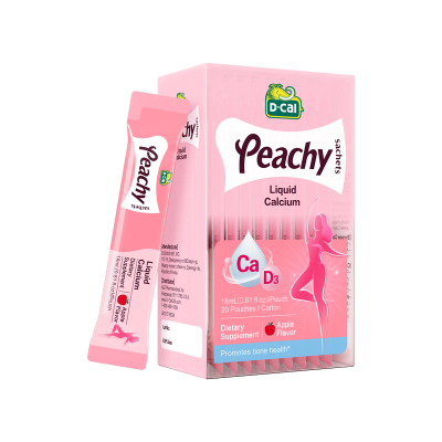 国际版迪巧液体钙好吸收不易便秘