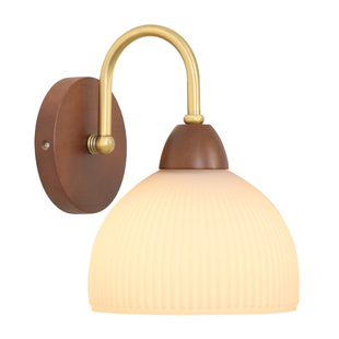 复古壁灯卧室床头灯轻法式中古风客厅过道楼梯背景墙灯阅读氛围灯