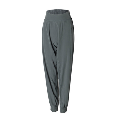 From新品薄款裸感运动卫裤女健身休闲束脚裤scba高腰瑜伽弹力长裤