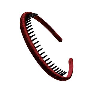 发箍女洗脸用百搭外出压发头箍发带带齿防滑发夹头窟碎发发卡成年