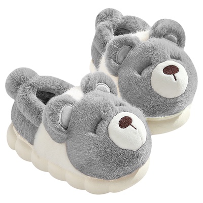 2024新款棉拖鞋男士毛绒保暖防滑