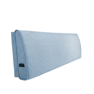 科技布亚麻靠背垫床头软包靠垫简约可定制拆洗防撞海绵靠背榻榻米