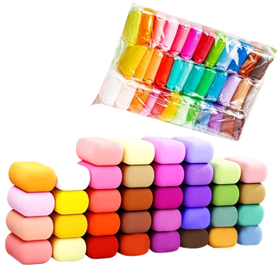 36色彩泥超轻粘土幼儿园无毒