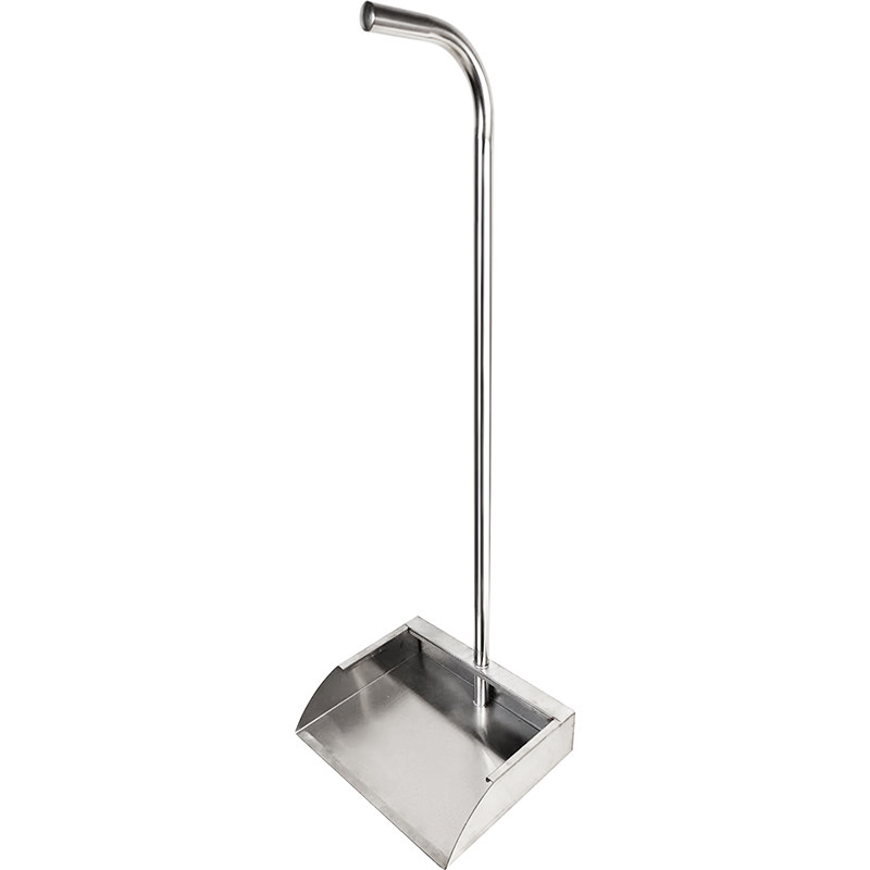 加厚不锈钢长柄单个加厚撮子家用大号垃圾铲铁畚斗扫户外专用簸箕