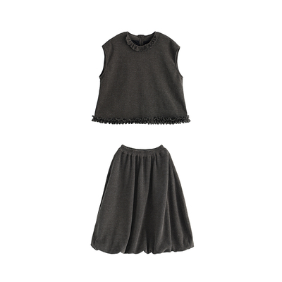 小小大星球解忧绿云暖绒2件套装