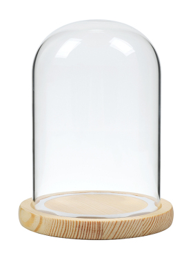 防脱落玻璃罩透明防滑展示盒干花人偶圣诞树积木手模手办防尘罩