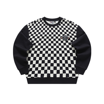 FILAFUSION斐乐潮牌套头卫衣