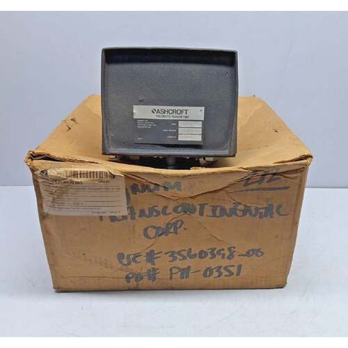 Ashcroft 4480 气动发射器范围 1500 PSI Trans。 Air Range 3-15