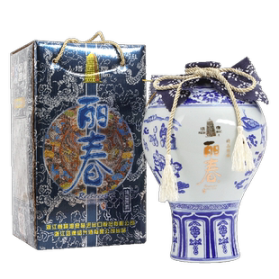 塔牌品黄酒八年丽春2.5L绍兴手工半甜型质礼盒装收藏5斤典藏